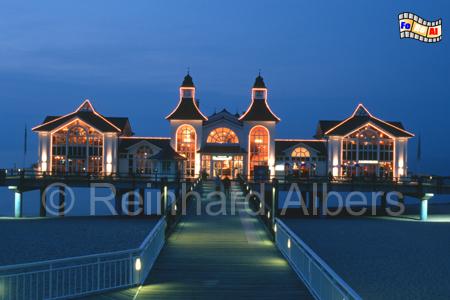 Rgen - Seebrcke in Sellin, Mecklenburg-Vorpommern, Rgen, Sellin, Seebrcke
