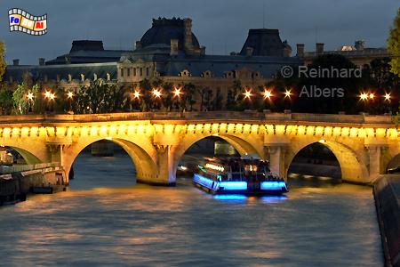 Paris Pont neuf, Paris, Seine, Pont neuf, Foto, Reinhard, Albers, Foto
