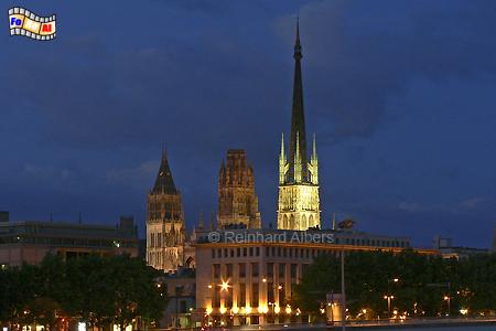 Rouen - Kathedrale, Normandie, Rouen, Kathedrale, Albers, Foto, foreal,