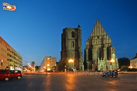 Nysa (Nei�e) - Jakobs- und Agnesenkirche, Polen, Nysa, Nei�e, Jakobskirche, Albers, Foto, foreal,