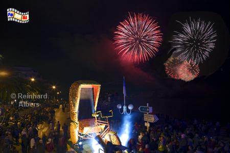 Menton - Zitronenfest mit abendlichen Festumzug und Feuerwerk, Cte, Azur, Menton, Zitronefest, Albers, Foto, foreal,