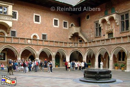 Das Collegium Maius ist der lteste Teil der 1364 gegrndeten Jagiellonen-Universitt. , Polen, Polska, Krakau, Krakw, Universitt, Collegium Maius, Jagiellonen