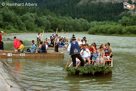 Flofahrt auf dem Dunajec., Polen, Polska, Fotos, Bilder, Flofahrt, Dunajec