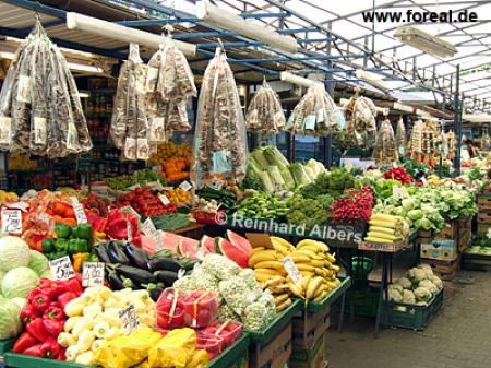 Markt auf dem Rynek Kleparski, Polen, Polska, Krakau, Krak�w, Fotos, Bilder, Wochenmarkt, Markt, Rynek, Kleparski