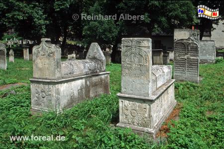 Jdischer Friedhof im Stadtteil Kazimierz, Polen, Polska, Krakau, Krakw, Fotos, Bilder, Kazimierz, Friedhuf, Remuh