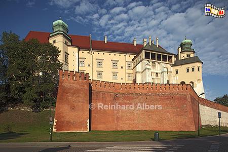 Wawelschloss Rckseite, Polen, Polska, Fotos, Bilder, Krakau, Krakw, Wawel, Schloss, Rckseite, Albers, foreal,