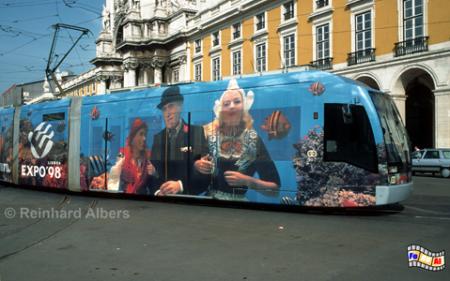Moderne Stra�enbahn, Lissabon, Stra�enbahn