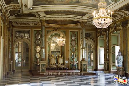Schloss Queluz - Botschaftersaal, Portugal, Lissabon, Queluz, Schloss, Botschafter, Saal, Albers, Foto, foreal