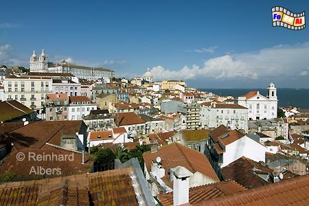 Lissabon - Altstadt (Alfama), Lissabon, Altstadt, Alfama, Tejo, Albers, foreal, Foto