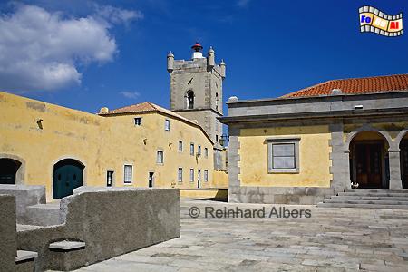 Fortaleza de So Julio da Barra, Lissabon, Tejo, Fortaleza, Barra, Leuchtturm Farol, Albers, Foto, foreal