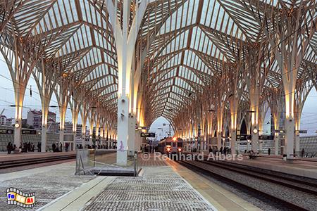 Expro Bahnhof, Lissabon, Lisboa, Expo, Bahnhof, Estao, Oriente, Architektur