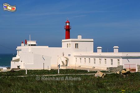 Cabo Raso, Leuchtturm westlich von Lissabon., Portugal, Leuchtturm, Atlantik, Cabo, Raso, Festung, Albers, Foto, foreal,