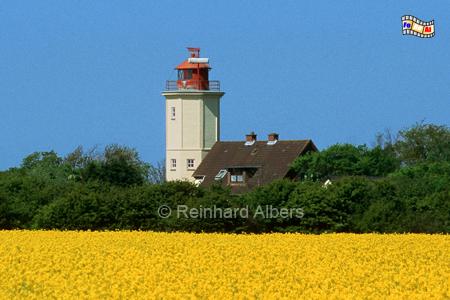 Westermarkelsdorf auf der Insel Fehmarn, Leuchtturm, Schleswig-Holstein, Fehmarn, Westermarkelsdorf
