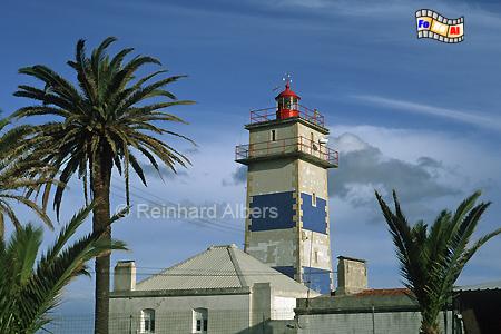 Cascais westlich von Lissabon, Leuchtturm, Portugal, Cascais