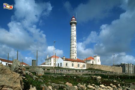 Lea nrdlich von Porto, Leuchtturm, Portugal, Porto, Leca, Foto, foreal. Albers, Farol,