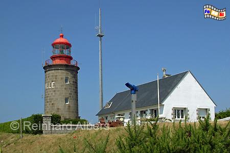 Granville in der Normandie, Leuchtturm, Frankreich, Normandie, Granville