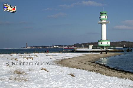 Kiel-Friedrichsort an der schmalsten Stelle der Kieler Frde., Leuchtturm, Deutschland, Schleswig-Holstein, Ostseekste, Kieler Frde, Kiel, Friedrichsort, Kiel-Friedrichsort