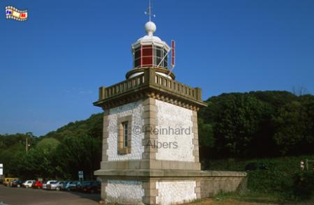 Honfleur in der Normandie, Leuchtturm, Frankreich, Normandie, Honfleur