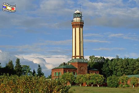Niechorze (Grohorst) an der Ostseekste in Polen., Leuchtturm, Polen, Pommern, Ostseekste, Niechorze, Gro-Horst