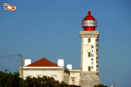 Alfanzina stlich von Carvoeiro in der Algarve, Leuchtturm, Portugal, Algarve, Carvoeiro, Alfanzina, Albers, foreal, Foto,