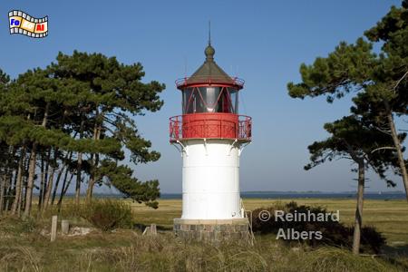 Leuchtturm Gellen sdlich von Neuendorf auf der Insel Hiddensee., Leuchtturm, Mecklenburg-Vorpommern, Ostseekste, Insel Hiddensee, Hiddensee, Gellen