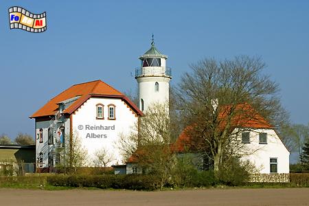 Nordborg - Im Norden der dnischen Insel Als (Alsen) steht dieser Leuchtturm bei der Ortschaft Augustenhof., Leuchtturm, Nordborg, Lighthouse, Phare, Dnemark Insel Alsen, Als, Augustenhof, Albers, foreal, Foto,