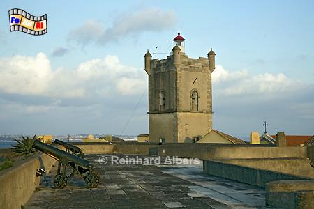 Portugal - Fortaleza S�o Juliao da Barro bei Lissabon, Leuchtturm, Portugal, Lissabon, Fortaleza, Barra, Albers, foreal, Foto