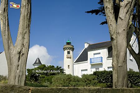Bretagne: Port-Navalo, Leuchtturm, Frankreich, Bretagne, Port-Navalo, Albers, foreal, Foto