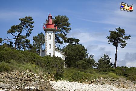 Bretagne - Pointe de Combrit, Leuchtturm, Frankreich, Bretagne, Pointe, Combrit, Odet, Albers, foreal, Foto