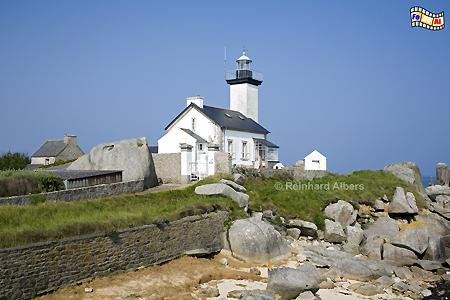 Bretagne - Pointe de Pontusval, Leuchtturm, Bretagne, Frankreich, Pointe, Pontusval, Albers, foreal, Foto