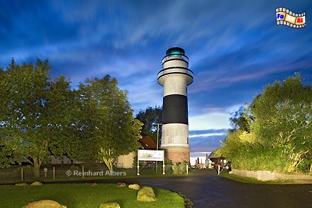 Blk an der Westseite der Kieler Frde, Leuchtturm, Schleswig-Holstein, Kiel, Blk