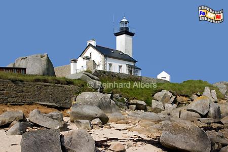 Bretagne - Pointe de Pontusval, Leuchtturm, Bretagne, Frankreich, Pointe, Pontusval, Albers, foreal, Foto
