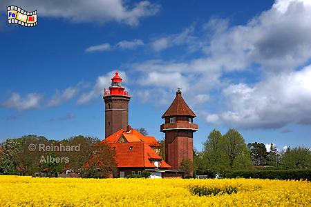 Dahmeshved in Ostholstein, Leuchtturm, Deutschland, Schleswig-Holstein, Ostseekste, Dahmeshved, Raps