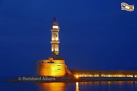 Kreta - Chania, Leuchtturm, Kreta, Chania, foreal, Albers