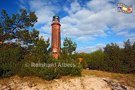 Darer Ort, Leuchtturm. Lighthouse, Phare, Dar, Vorpommern, foreal, Albers, Foto,