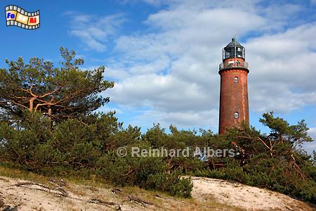 Darer Ort in Mecklenburg-Vorpommern., Leuchtturm. Lighthouse, Phare, Dar, Vorpommern, foreal, Albers, Foto,