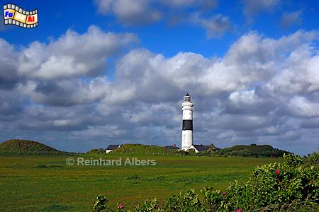 Leuchtturm von Kampen auf der Insel Sylt., Leuchtturm, Lighthouse, Phare, Kampen, Sylt, foreal, Albers,