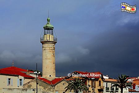 Le-Grau-du Roi in der Camargue, Leuchtturm, Frankreich, Provence, Camargue, Le Grau-du-Roi, Phare, Foto, Albers, foreal,