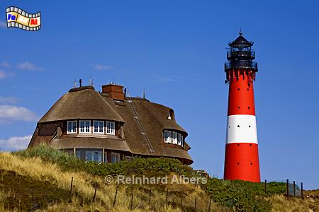 Sylt - Hrnum, Leuchtturm, Lighthouse, Phare, Sylt, Hrnum, foreal, Albers, Foto,