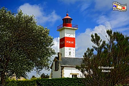 Penlan in der Bretagne., Leuchtturm, Lighthouse, Phare, Bretagne, Penlan, foreal, Albers, Foto,