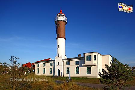 Timmendorf auf der Insel Poel in Mecklenburg-Vorpommern., Leuchtturm, Poel, Timmendorf, Lighthouse, Phare, foreal, Albers, Foto,