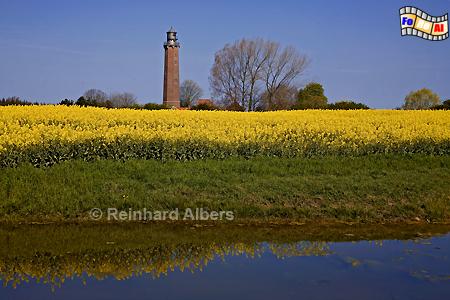 Schleswig-Holstein - Der Leuchtturm von Neuland bei Behrensdorf an der Ostseekste ist bereits stillgelegt., Leuchtturm, Lighthouse, Phare, Schleswig-Holstein, Ostseekste, Neuland, Behrensdorf, Albers, froeal, Foto