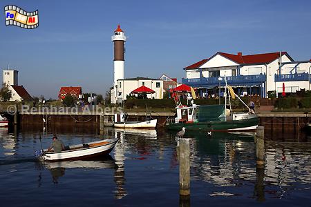 Timmendorf auf der Insel Poel in Mecklenburg-Vorpommern., Leuchtturm, Poel, Timmendorf, Lighthouse, Phare, foreal, Albers, Foto,