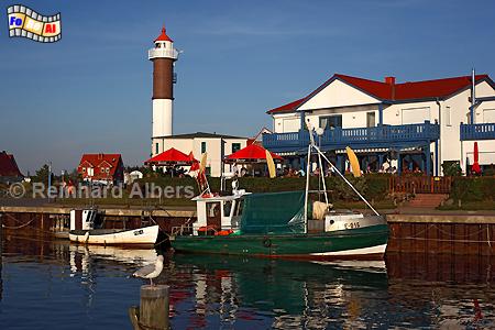 Timmendorf auf der Insel Poel in Mecklenburg-Vorpommern., Leuchtturm, Poel, Timmendorf, Lighthouse, Phare, foreal, Albers, Foto,