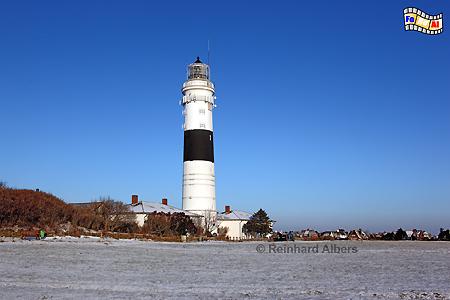 Leuchtturm von Kampen im Januar 2010., Leuchtturm, Lighthouse, Phare, Kampen, Sylt, foreal, Albers,