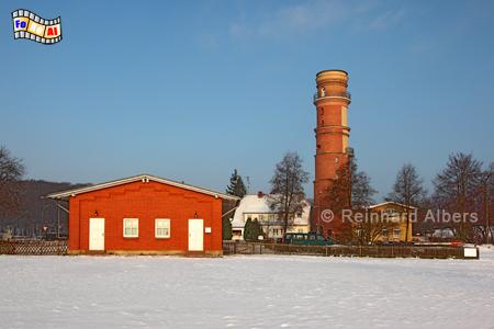 L�beck Travem�nde im Winter., Leuchtturm, Lighthouse, Phare, Travem�nde, Ostseek�ste, L�beck, foreal, Foto, Albers,