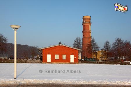 Lbeck-Travemnde - Der Leuchtturm aus dem Jahr 1539 ist der lteste Deutschlands., Leuchtturm, Lighthouse, Phare, Travemnde, Ostseekste, Lbeck, foreal, Foto, Albers,