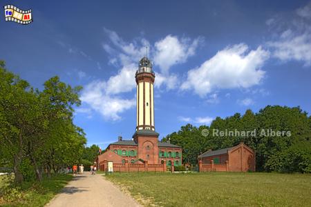 Polen - Niechorze (Gro-Horst)., Leuchtturm, Polen, Latarnia, Pommern, Ostseekste, Niechorze, Gro-Horst, Albers, Foto, foreal,