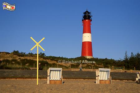 Morgenstimmung am Leuchtturm von Hrnum., Leuchtturm, Lighthouse, Phare, Sylt, Hrnum, foreal, Albers, Foto,
