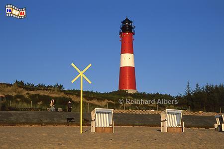 Morgenstimmung beim Leuchtturm von Hrnum., Leuchtturm, Lighthouse, Phare, Sylt, Hrnum, foreal, Albers, Foto,